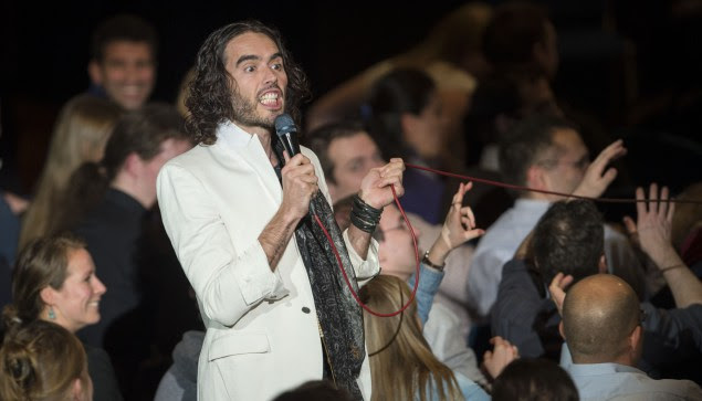 Russell Brand Performs In Frankfurt